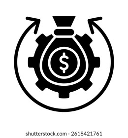 Cost Icon Element For Design