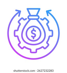 Elemento De Icono De Costo Para Diseño