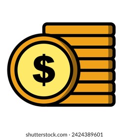 Cost icon. Expense icon. Vector.