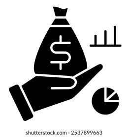 ícone Custo de vida, Planejamento de negócios 
