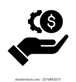 Cost Management Icon Element For Design