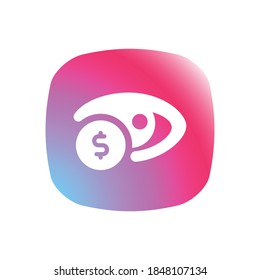 Costo por impresión - botón Icono de aplicación