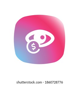 Costo por impresión - botón Icono de aplicación
