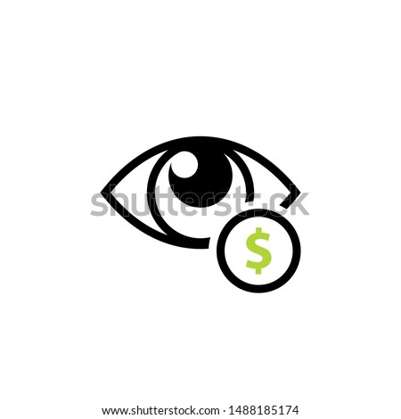 Cost Per Impression icon. Clipart image isolated on white background