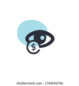 Costo por impresión - Icono moderno (Pictograma)