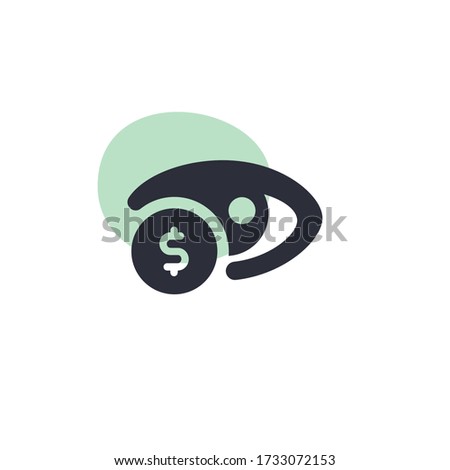 Cost Per Impression - Modern Icon (Pictogram)
