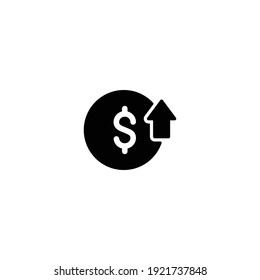 Cost Reduction icon vector for computer, web and mobile apps