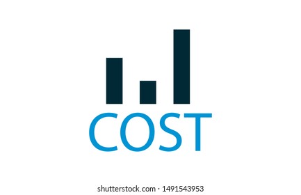 Cost report icon vector image 