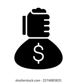 Cost Saving Icon Element For Design