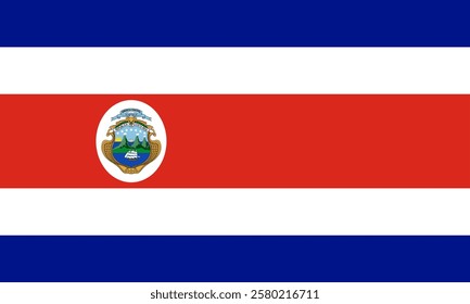 Costa Rica Flag, Flag of Costa Rica