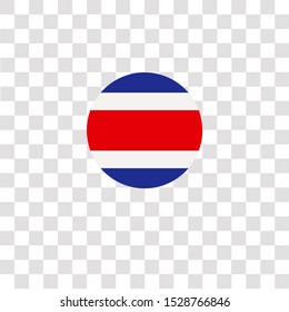 costa rica icon sign and symbol. costa rica color icon for website design and mobile app development. Simple Element from countrys flags collection for mobile concept and web apps icon.