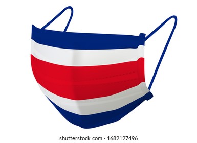 Costa Rica Mask national flag icon