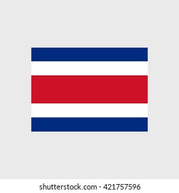 Costa Rica national flag