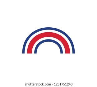 Costa Rica national flag country emblem state symbol