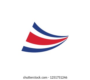 Costa Rica national flag country emblem state symbol