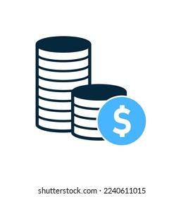 Costs icon vector illustration on white background
