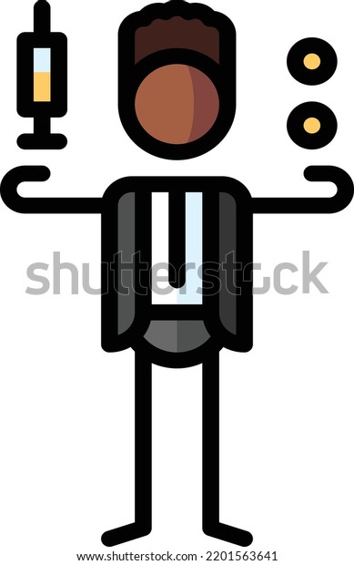 costs isolated design element stock\
illustration. Vector on a white\
background