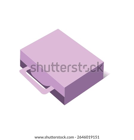 Costum tuck end box lock inserts 3D template