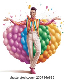 costume, cabaret, Happy Pride Day