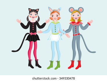costume girls