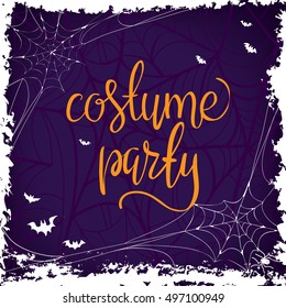 Costume party background