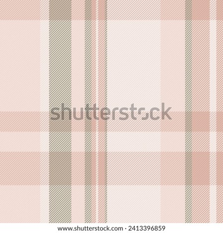 Costume tartan pattern textile, newborn fabric plaid vector. Tile texture background check seamless in light and white colors.