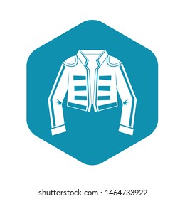 Costume of toreador icon. Simple illustration of costume of toreador vector icon for web