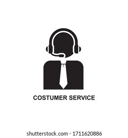 COSTUMER SERVICE ICON , OPERATOR ICON