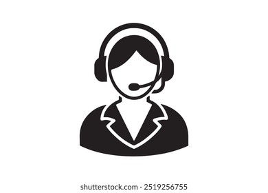 Costumer service icon vector design template