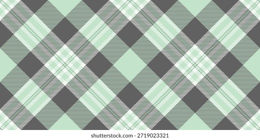 Padrão de verificação de vetor acolhedor, textura madura xadrez sem costura. Misture tecido de fundo têxtil tartan na paleta de cores claras e neutras.