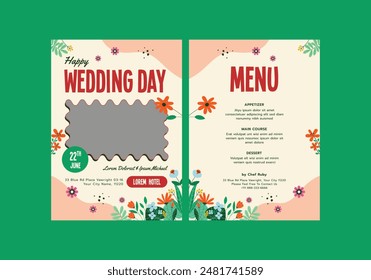 Cotanic Wedding Day Invitation Card