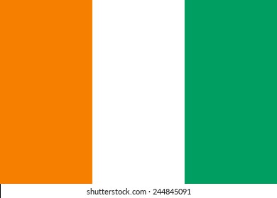 Cote D'Ivoire Flag