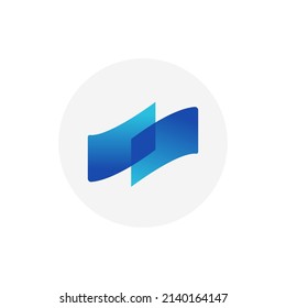 Coti coin icon isolated on white background.