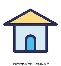 
Cottage, dwelling Isolated Vector Icon which can be easily modified or edited
