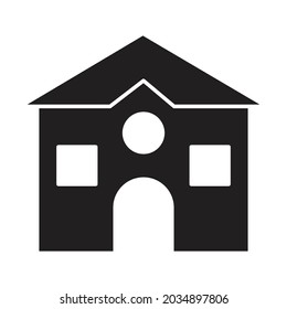 Cottage home Glyph Style vector icon which can easily modify or edit 