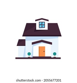 cottage home style vector illustration design eps.10