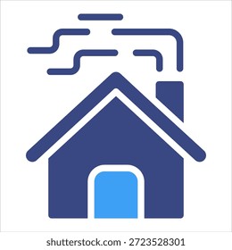 Cottage Icon Element für Design