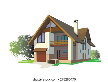 Cottage - Illustration