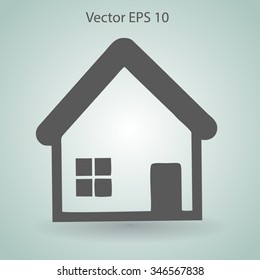 cottage vector illustration