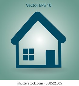 cottage vector illustration