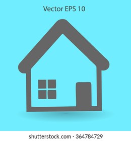 cottage vector illustration