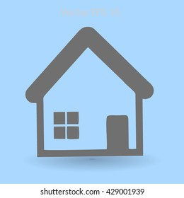 cottage vector illustration