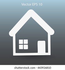cottage vector illustration