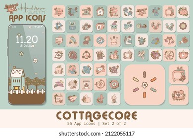 Cottagecore Aesthetic App Icon , Wallpaper, Wallpaper