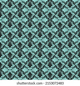 Patrón ininterrumpido botánico de Cottagecore. Fondo vectorial floral vintage con ramas y hojas simétricas. Cuadrícula de mosaico, impresión retro simple para tela, productos textiles para el hogar y artículos