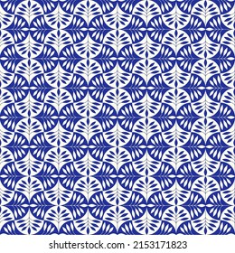 Cottagecore botanical seamless pattern. Vintage floral vector background with branches and symmetric leaves. Mosaic grid, simple retro print for fabric, home textile and goods
