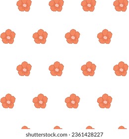 Cottagecore plaid gingham print wallpaper with red floral seamless pattern. Hand drawn doodle flowers
Cottagecore Chintz rustic botanical  Background