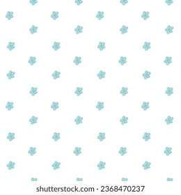 Cottagecore plaid gingham print wallpaper with blue floral seamless pattern. Hand drawn doodle flowers
Cottagecore Chintz rustic botanical  Background