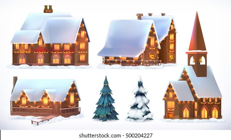 Download Christmas Village 3d Images Stock Photos Vectors Shutterstock