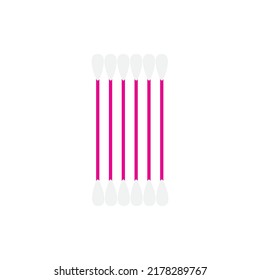 Diseño vectorial libre de iconos de barras de algodón